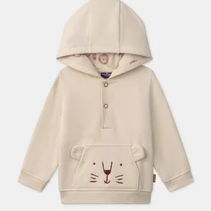 Sweat à capuche visage d'animal