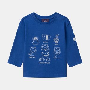 T-shirt à manches longues chats