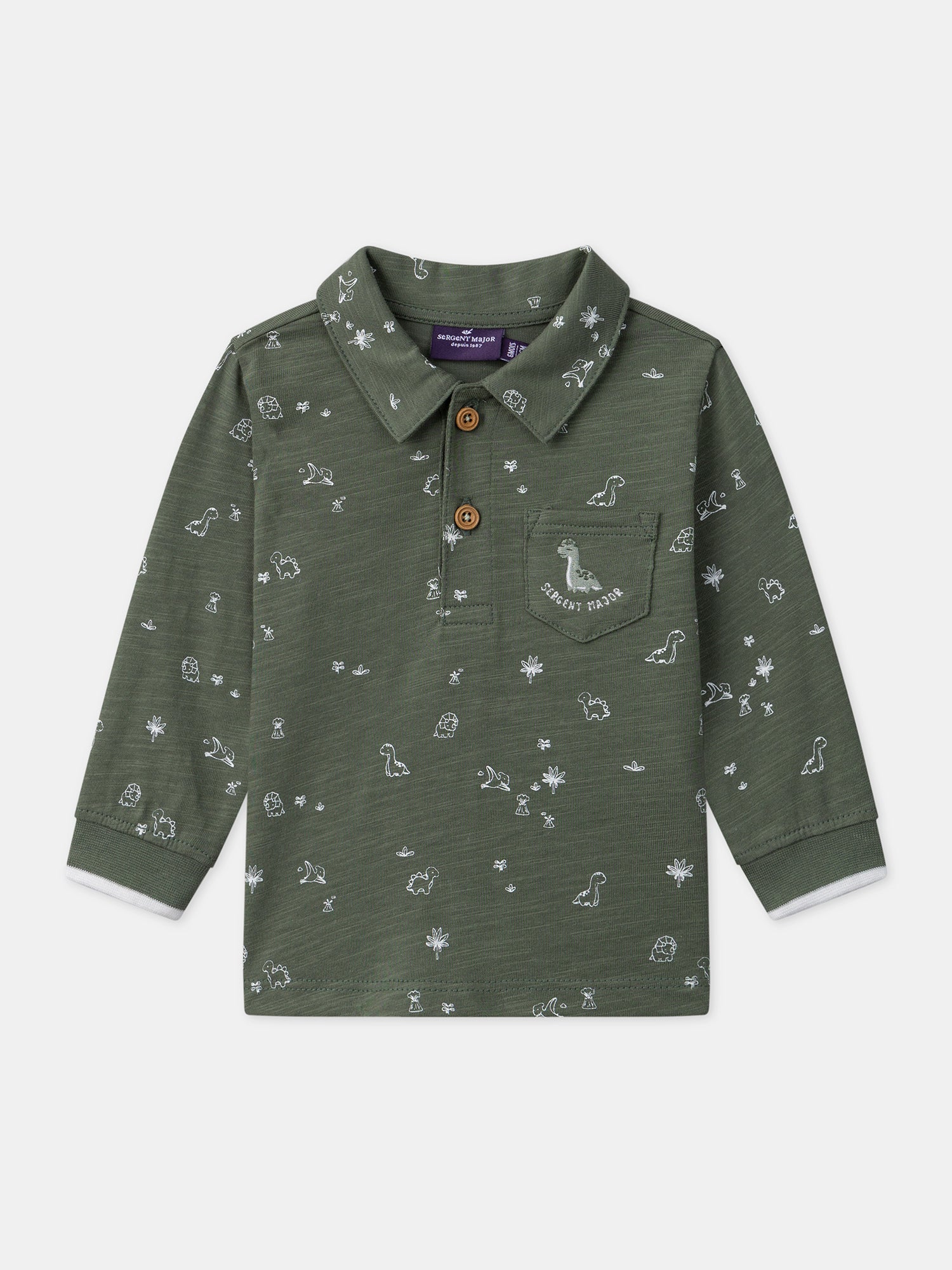Polo dinosaures manches longues – Image 2
