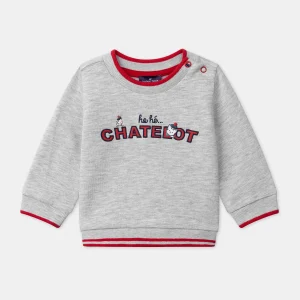 Sweat-shirt inscription «chatelot»