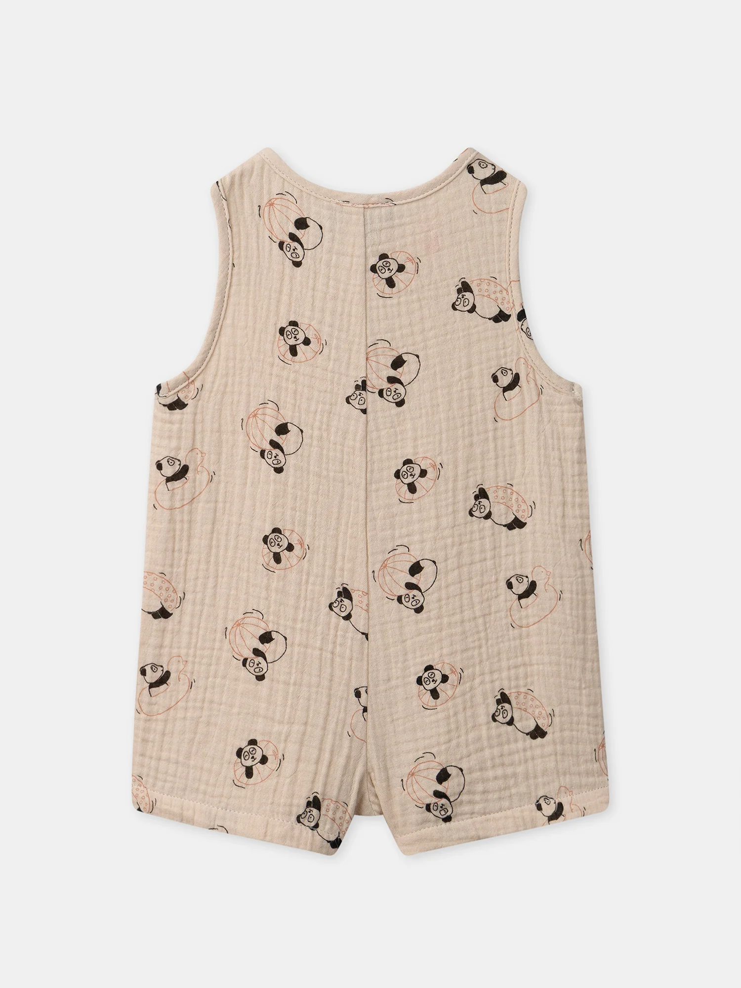 Combinaison courte imprimée pandas – Image 5