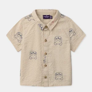 Chemise manches courtes pandas