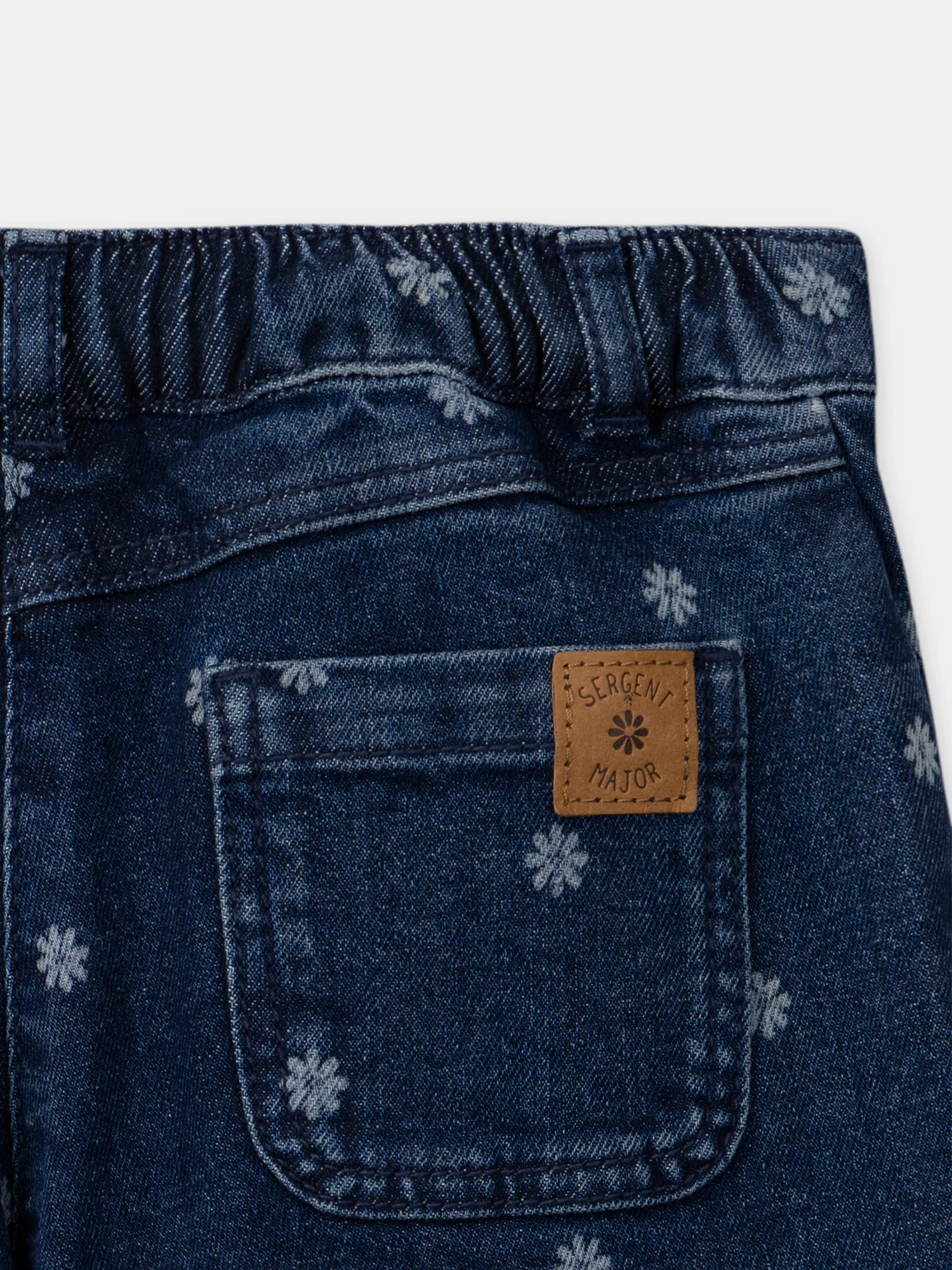 Jean wide leg à fleurs – Image 6