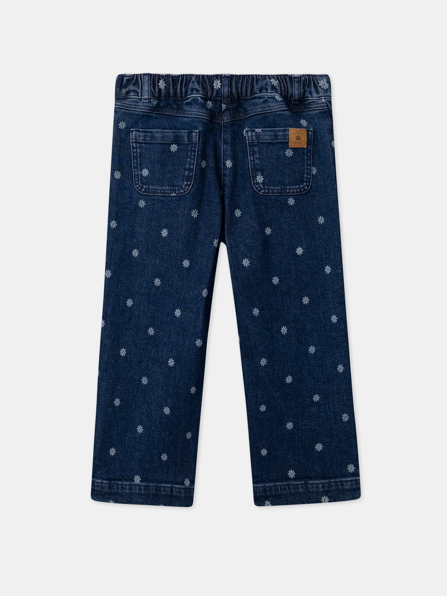 Jean wide leg à fleurs – Image 8