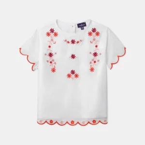 Blouse brodée