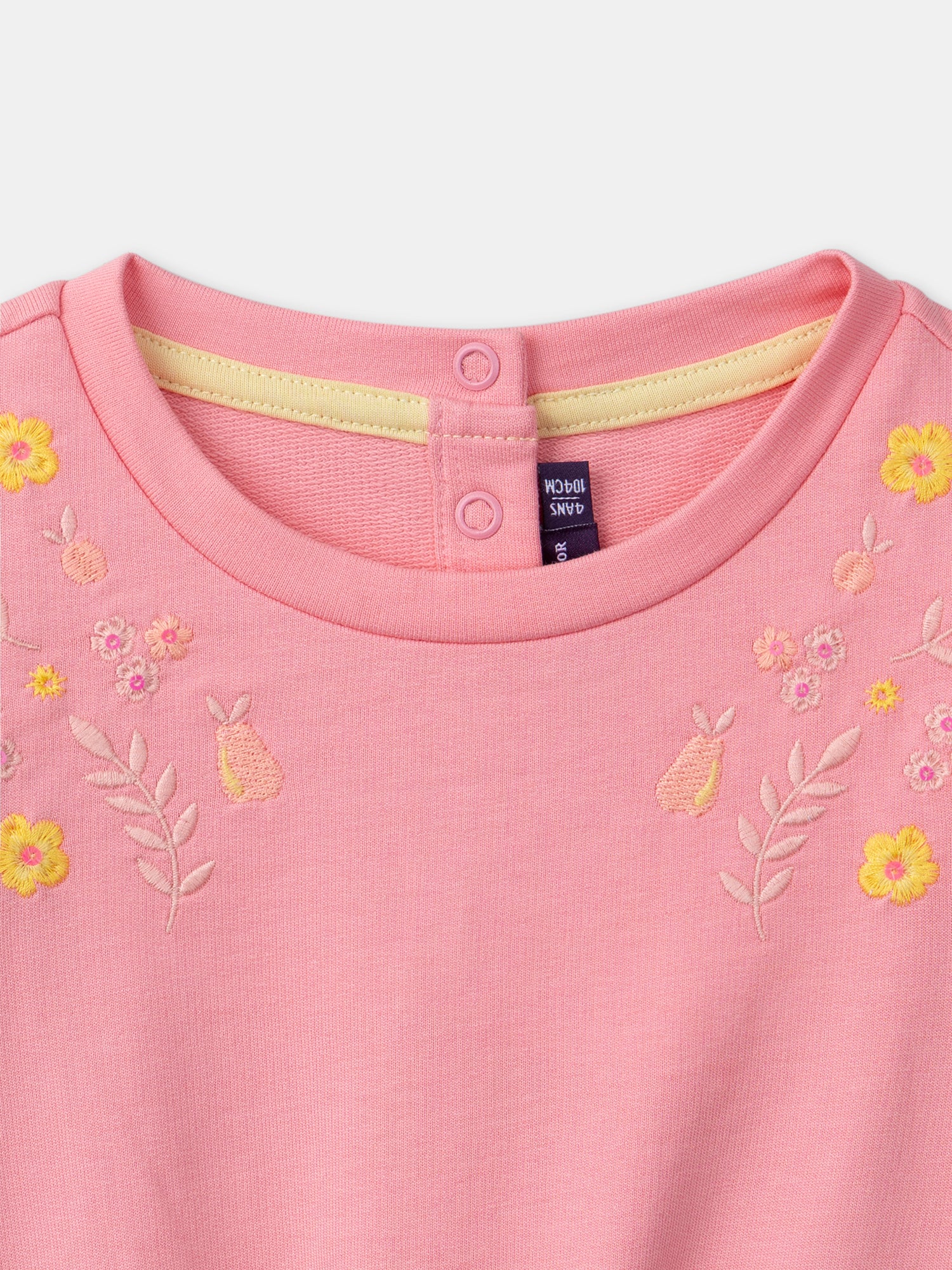 Sweat rose à volants – Image 3