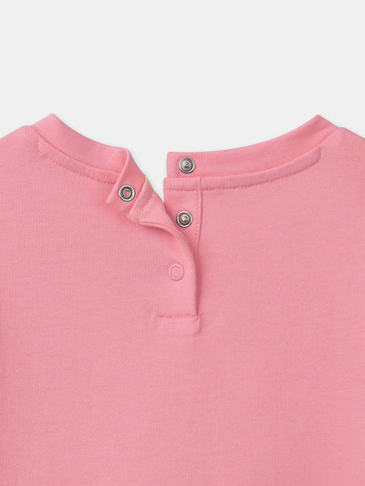 Sweat rose à volants – Image 5