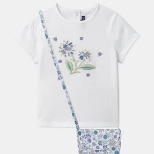 T-shirt sac à fleurs