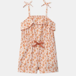 Combishort à fleurs