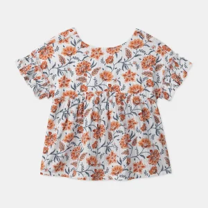 T-shirt à fleurs
