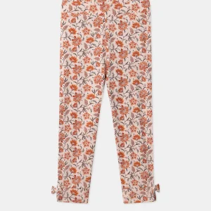 Legging à fleurs