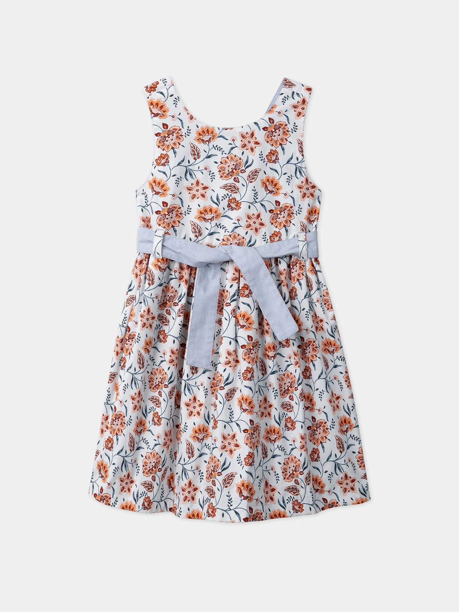 Robe réversible à fleurs