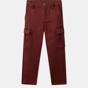 Pantalon Cargo Bordeau