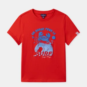 T-shirt Crabe