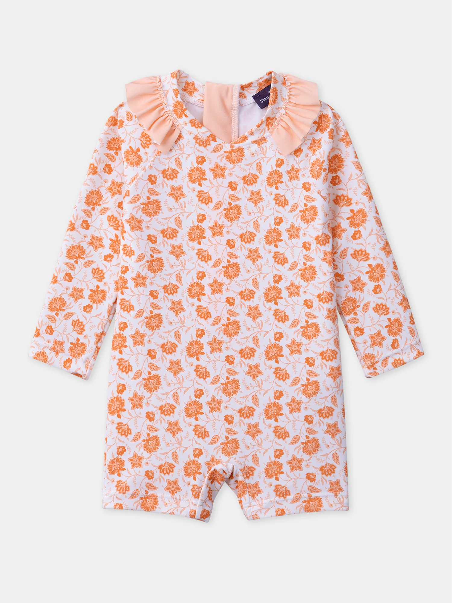 Combinaison de bain UPF 50+ imprimé fleuri – Image 2