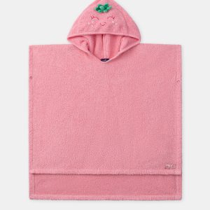 Poncho de bain à capuche