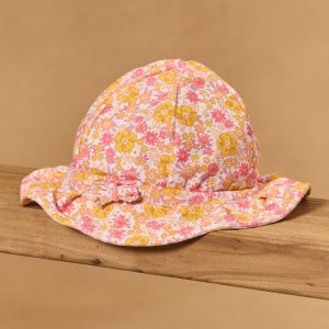 Chapeau UPF 50+ imprimé fleuri