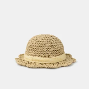 Chapeau de paille ruban