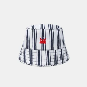 Bob réversible rayé