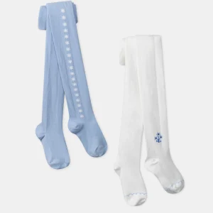 Lot de 2 collants fantaisie