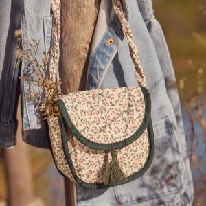 Sac bandoulière imprimé baies