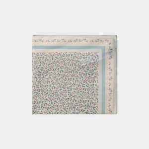 Foulard carré imprimé baies