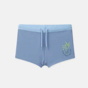 Boxer de bain bleu