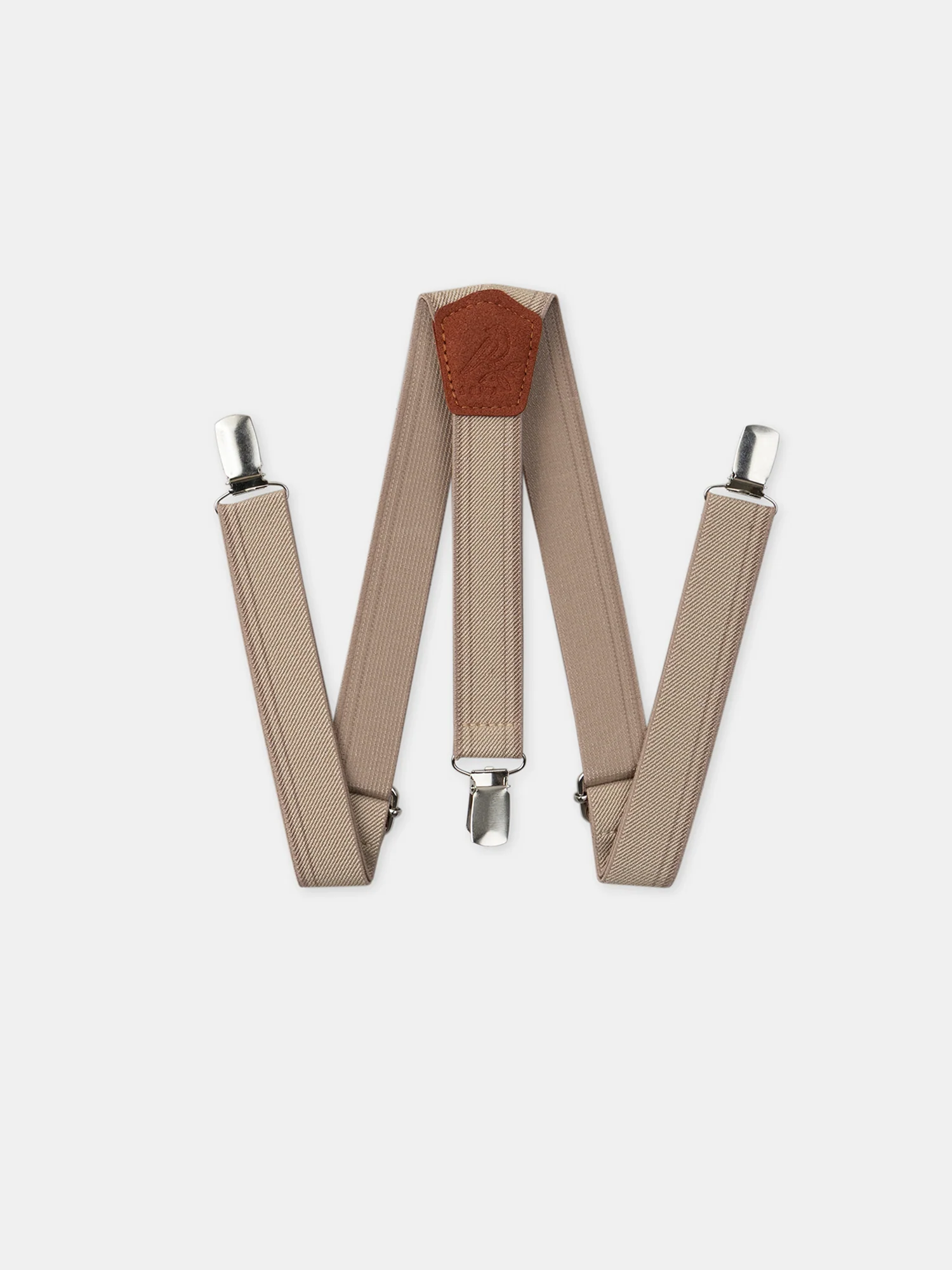 Bretelles beiges élasiquées – Image 9