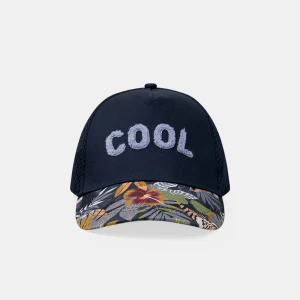 Casquette filet imprimé jungle