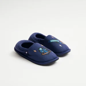Chaussons bleu marine Garçon