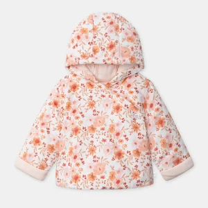 Veste à capuche en velours côtelé