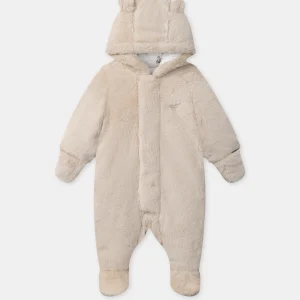 Pilote beige en fourrure Naissance Mixte