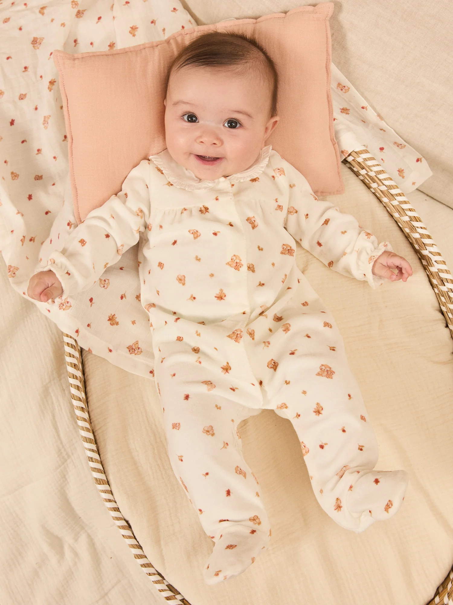 Dors-bien en velours imprimé – Image 3