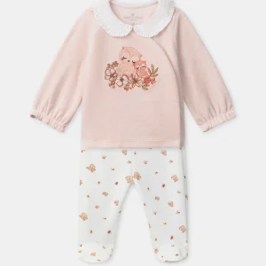 Ensemble naissance en velours