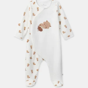 Dors-bien en velours uni et imprimé