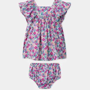 Robe imprimé fleuri Bébé Fille