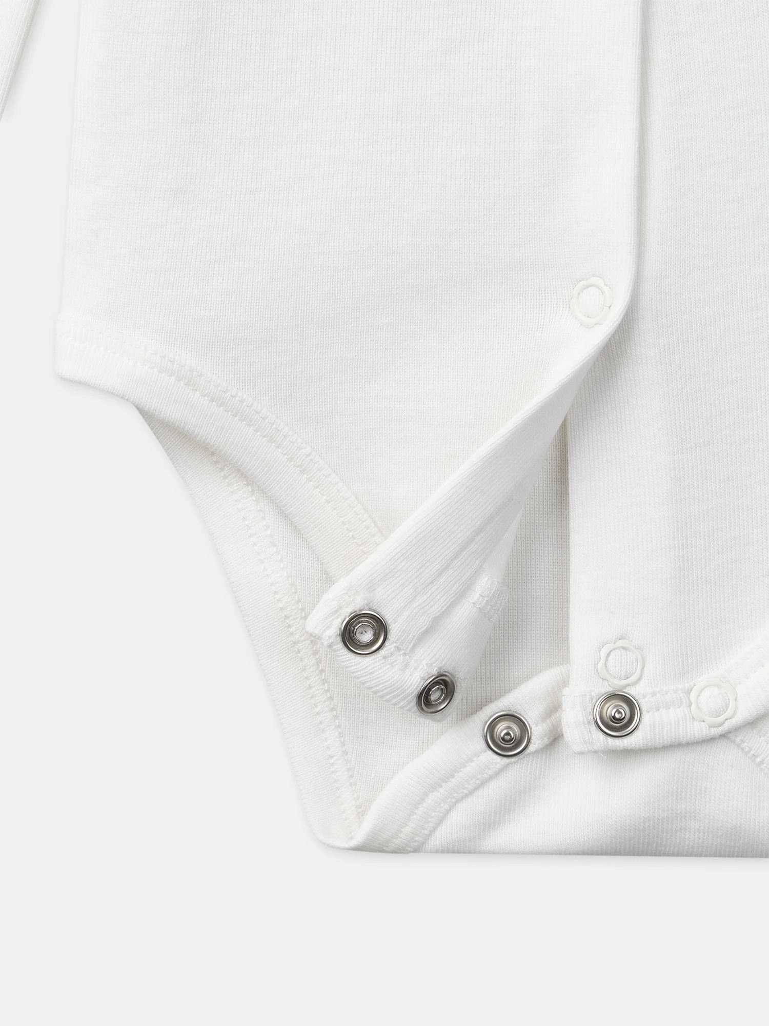 Body blanc à manches longues Bébé Fille – Image 6