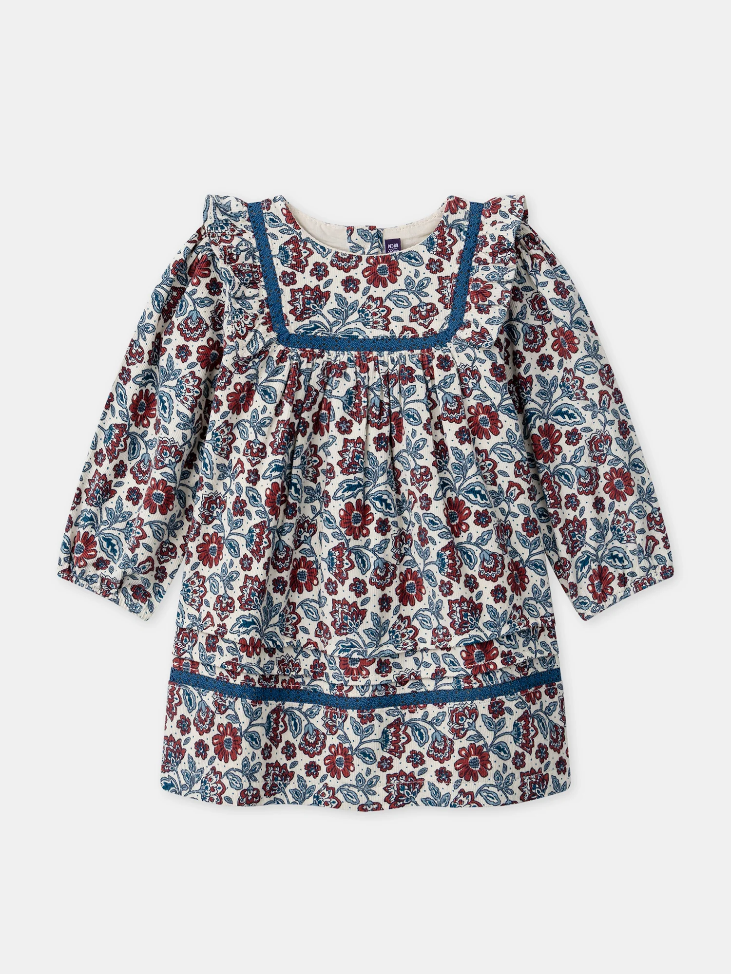 Robe imprimé fleuri Bébé Fille – Image 6