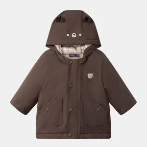 Parka marron 3 en 1 Bébé Garçon