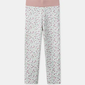 Legging imprimé fleuri Fille