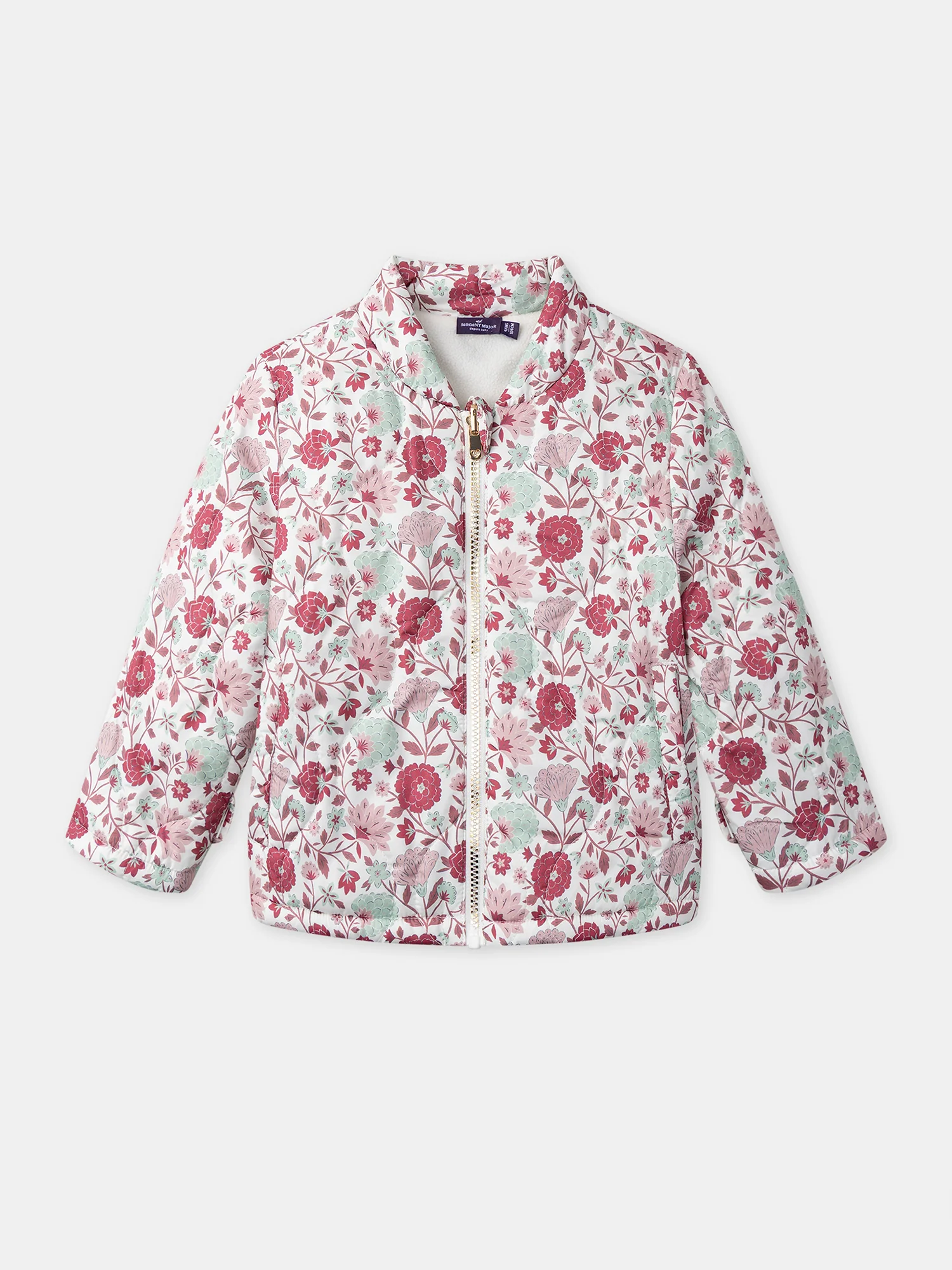 Parka 3 en 1 vert kaki Fille – Image 7