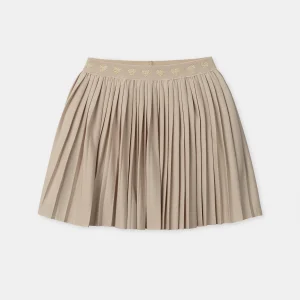 Jupe plissé dorée Fille