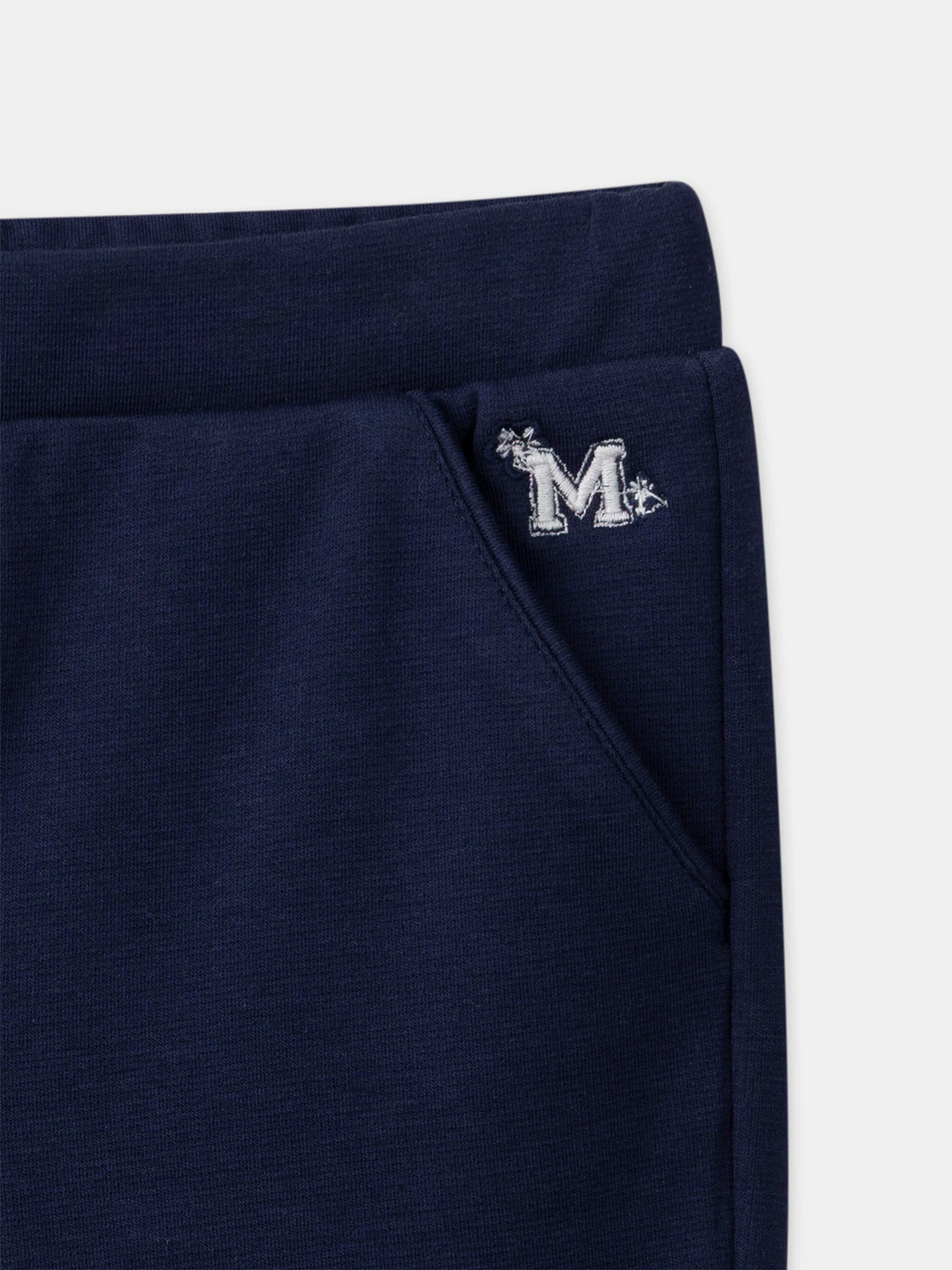 Pantalon flare bleu foncé Fille – Image 3