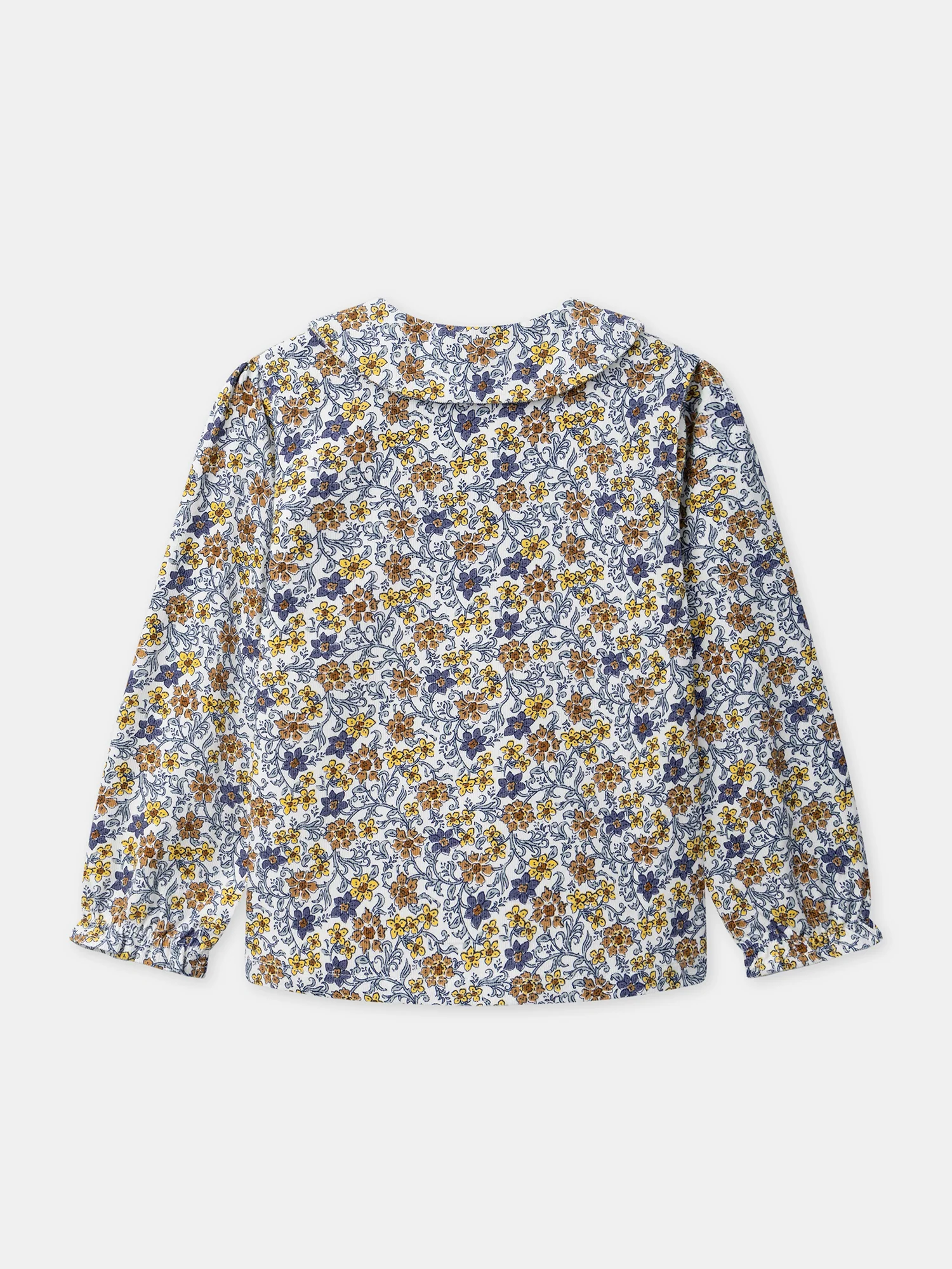 Blouse à col claudine imprimé fleuri Fille – Image 7