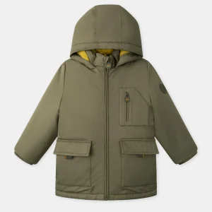 Parka 3 en 1 vert kaki Garçon
