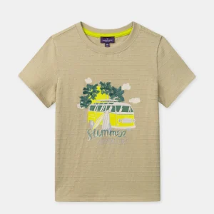 Tee Shirt Manches Courtes Vert
