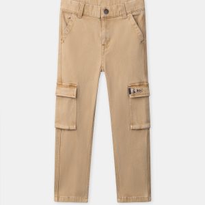 Pantalon Beige Chiné