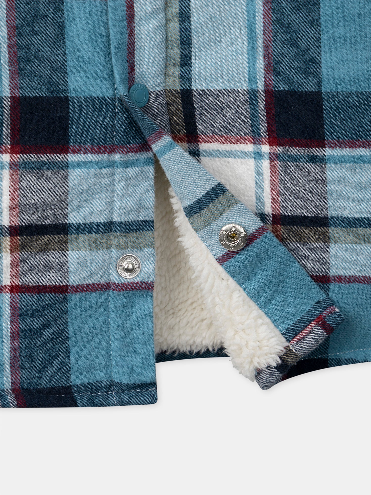 Chemise fourrée à carreaux Garçon – Image 6