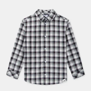 Chemise Noël à carreaux Garçon