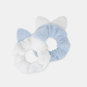 2 élastiques oreilles de chat Fille
